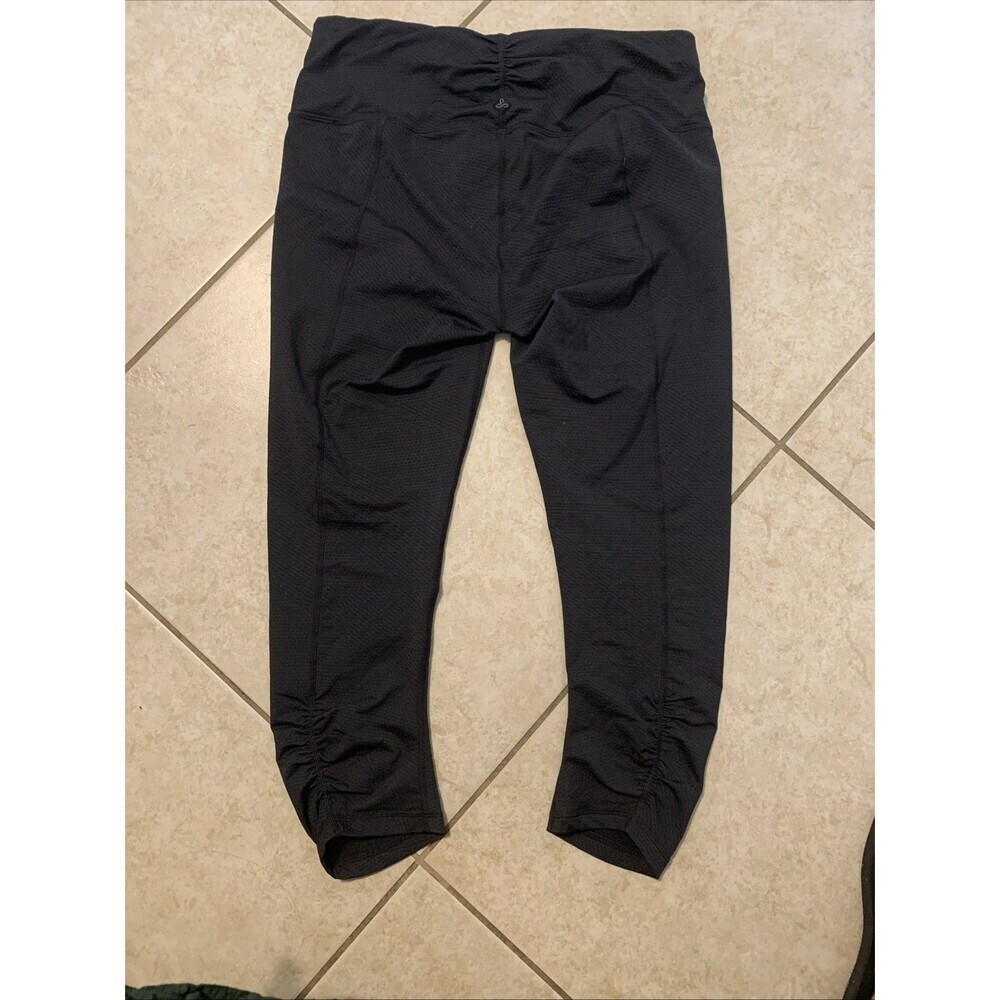 Prana dark grey leggings for women, size L - Picture 3 of 5